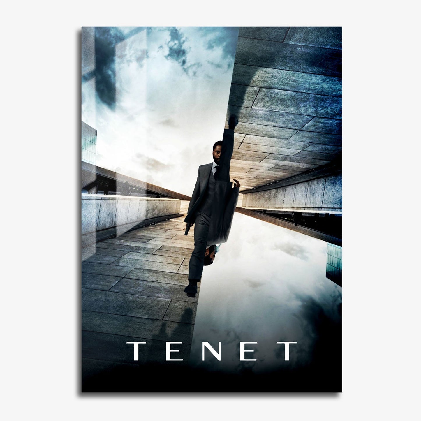 Flex Designs Metal Poster Tenet Theatrical 11 x 17" Home Goods - Movie 2020 Movie Metal Poster
