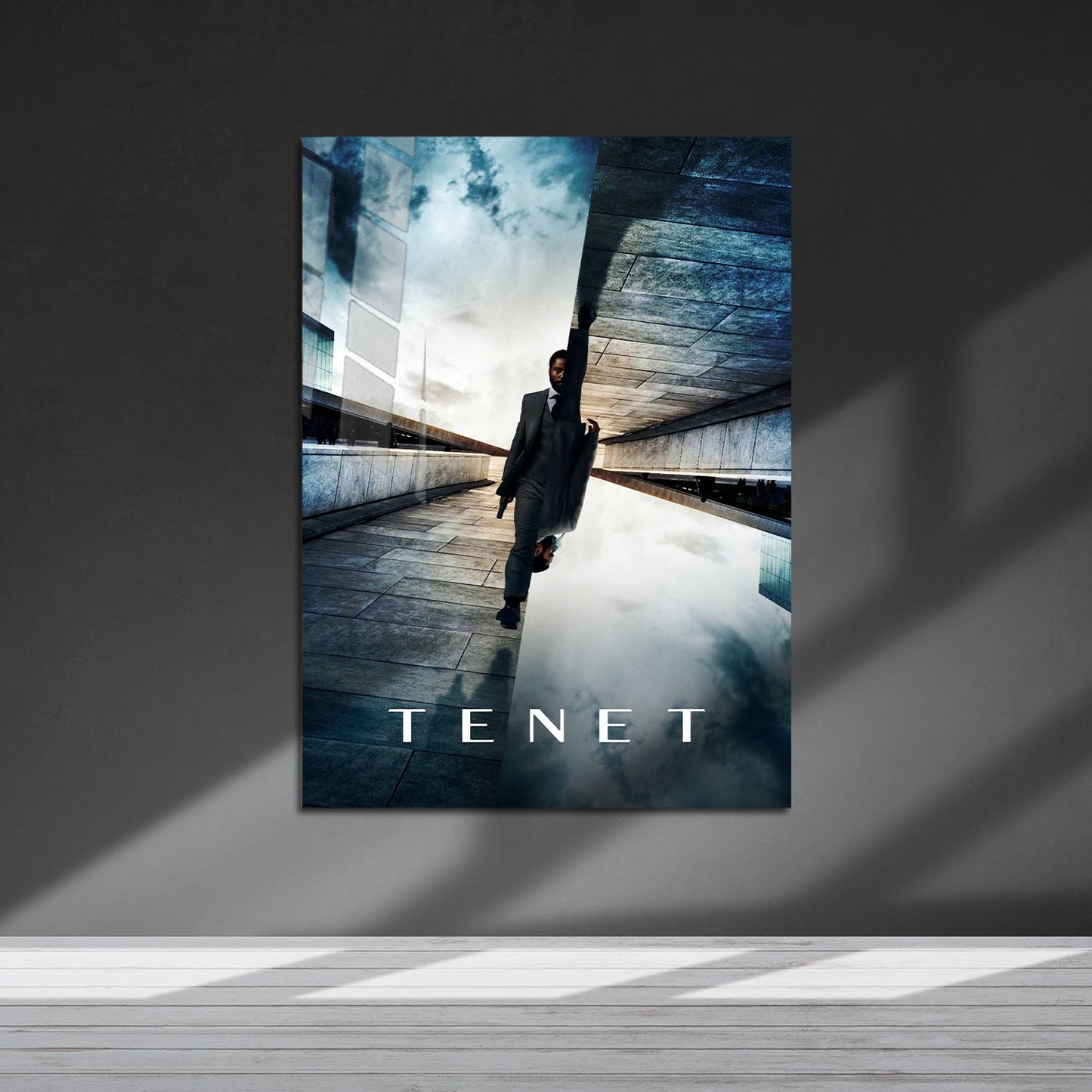 Flex Designs Metal Poster Tenet Theatrical 5 x 7" Home Goods - Movie 2020 Movie Metal Poster