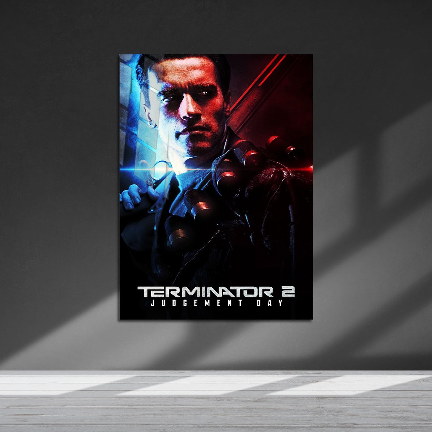Flex Designs Metal Poster Terminator 2 Judgment Day Classic 5 x 7" Home Goods - Movie 1991 Movie Metal Poster