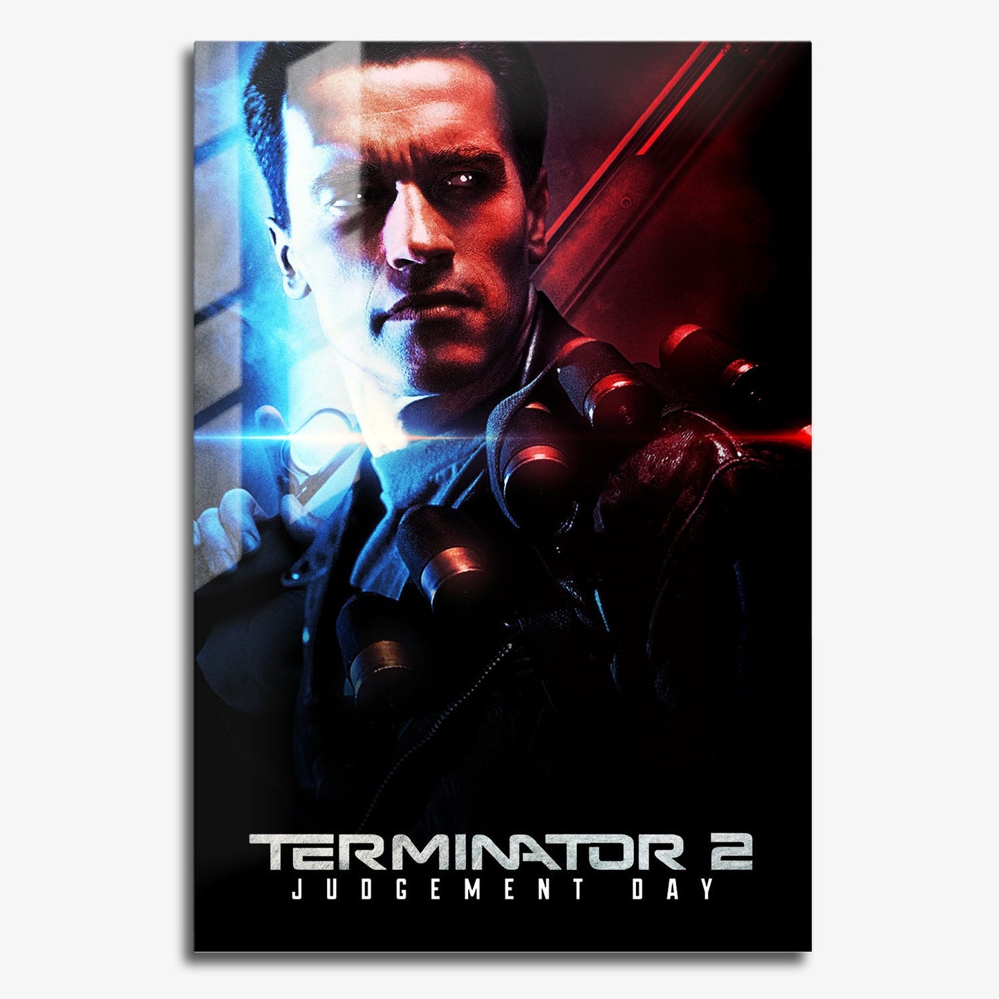 Flex Designs Metal Poster Terminator 2 Judgment Day Classic 11 x 17" Home Goods - Movie 1991 Movie Metal Poster