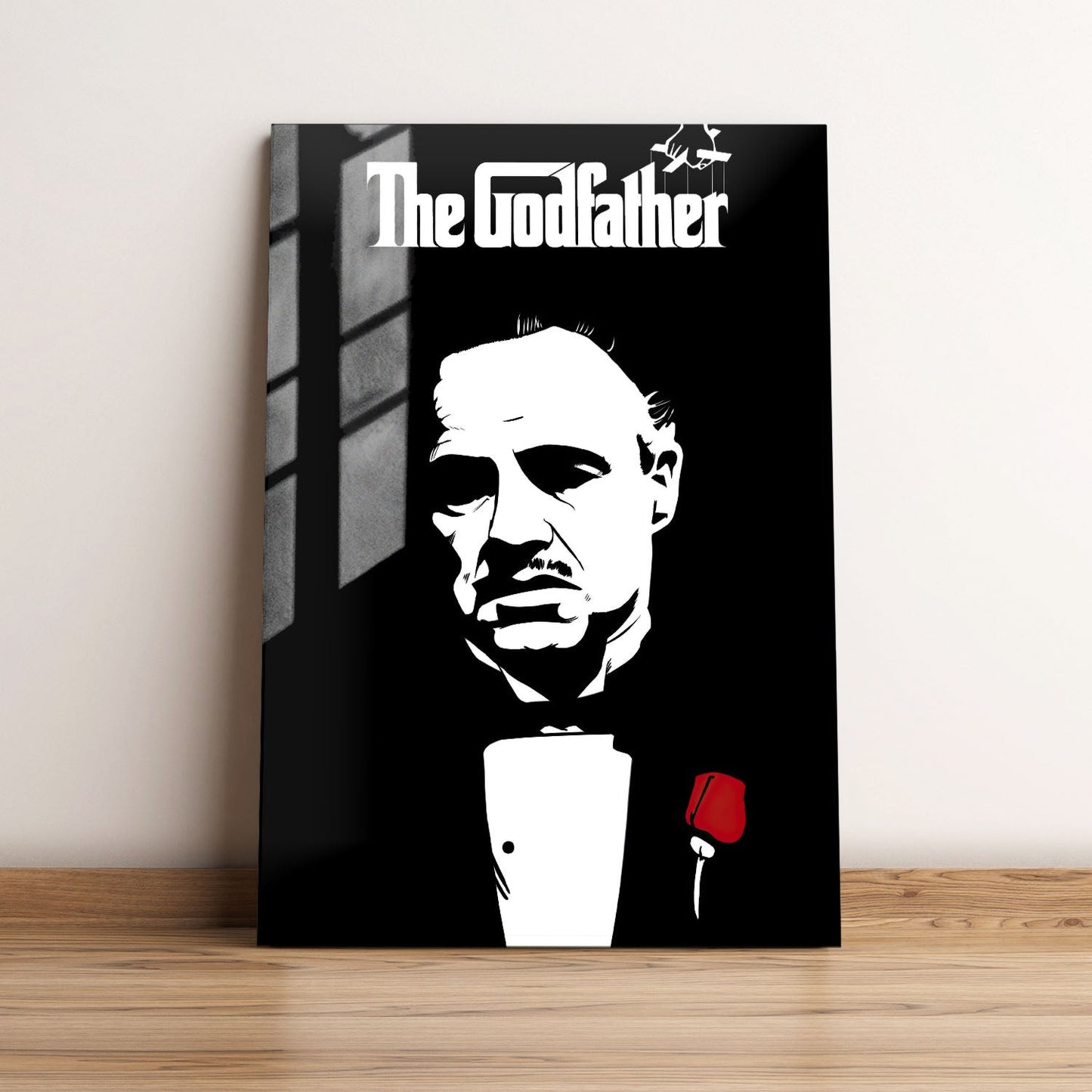 The Godfather Cinematic Movie Metal Poster