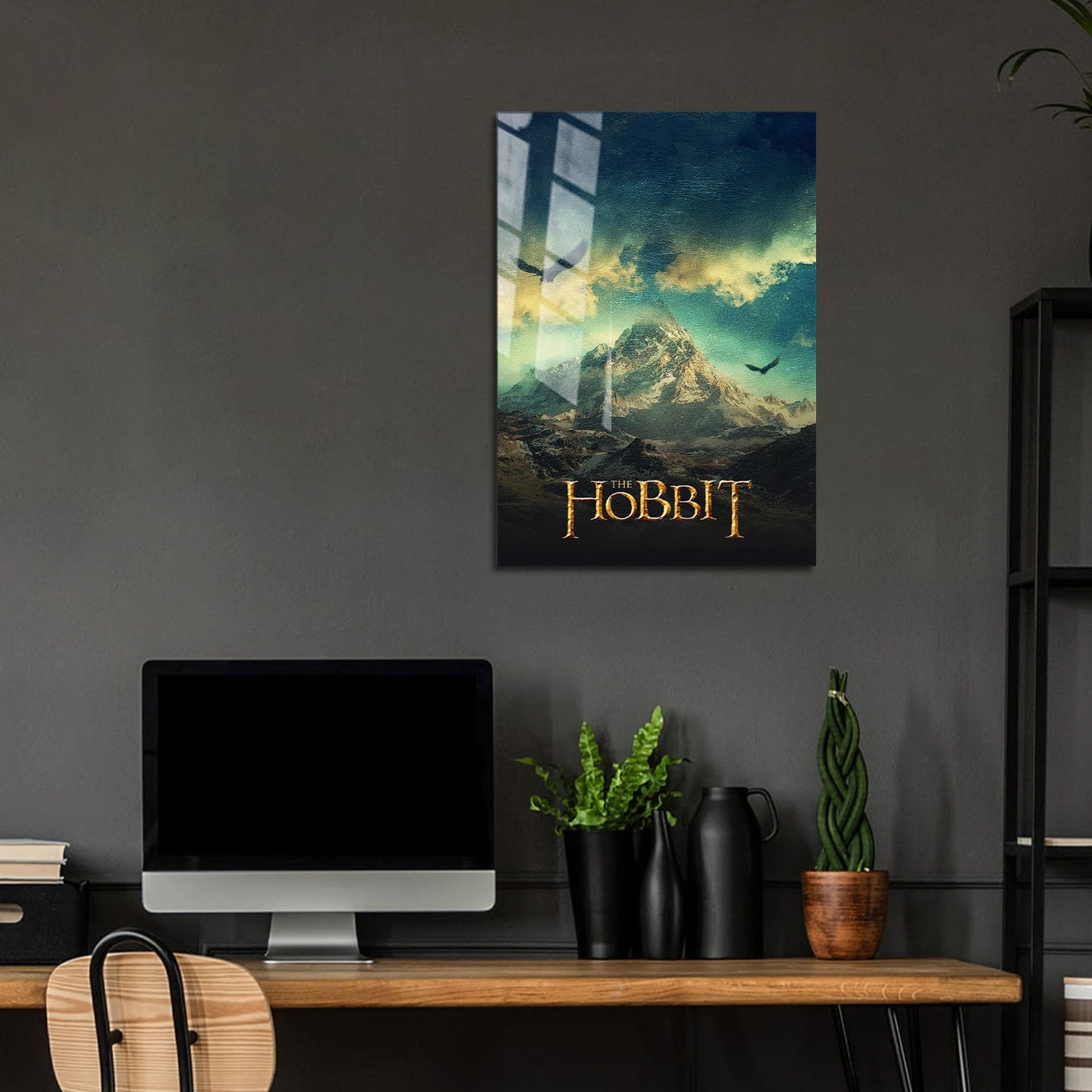 Flex Designs Metal Poster The Hobbit Franchise 5 x 7" Home Goods - Movie Movie Metal Poster