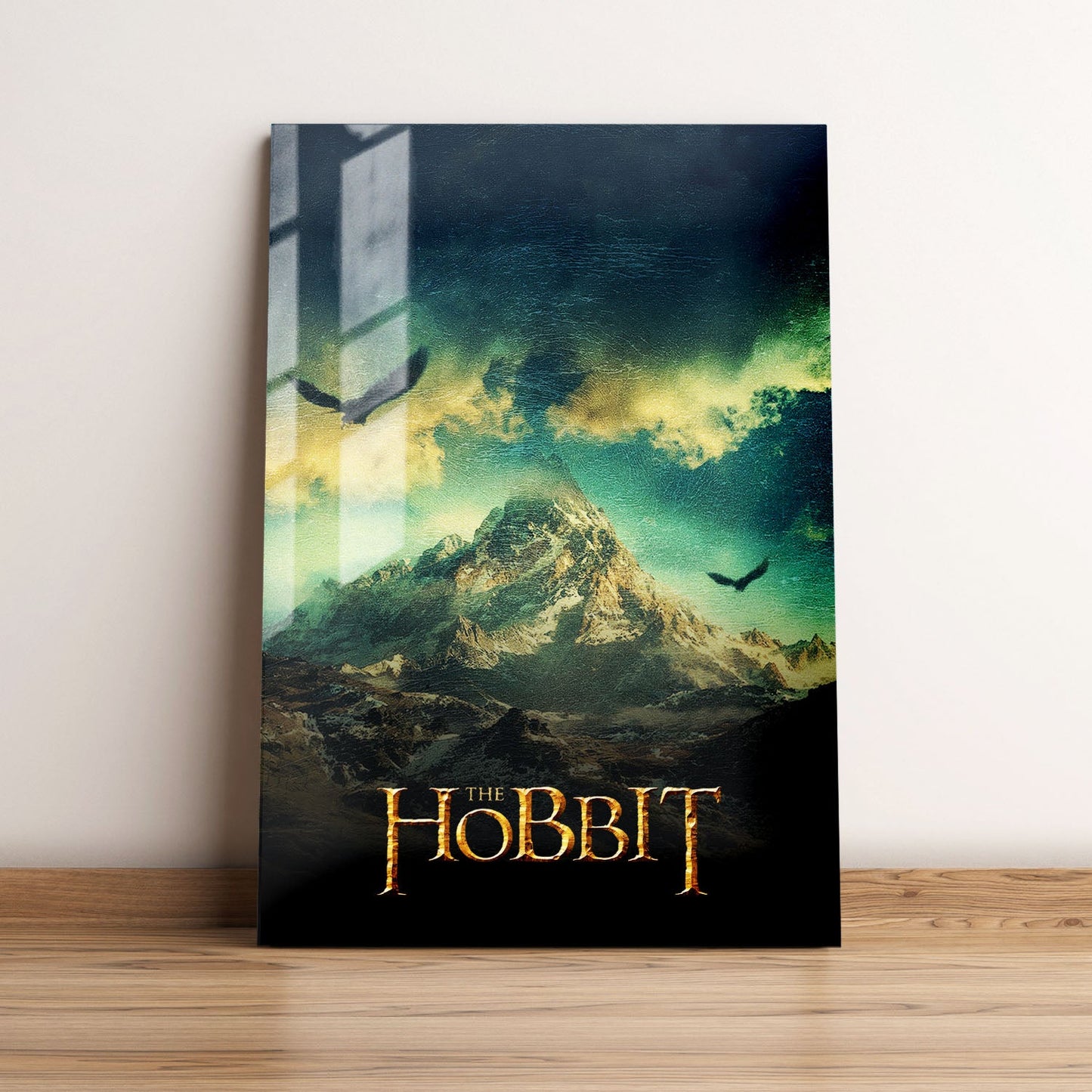 The Hobbit Franchise Movie Metal Poster