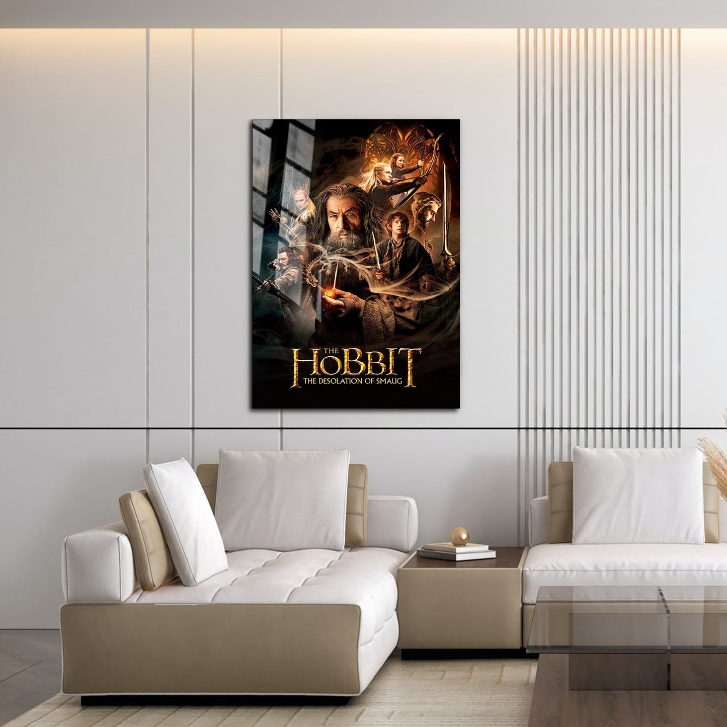 Flex Designs Metal Poster The Hobbit The Desolation of Smaug 16 x 24" Home Goods - Movie 2013 Movie Metal Poster