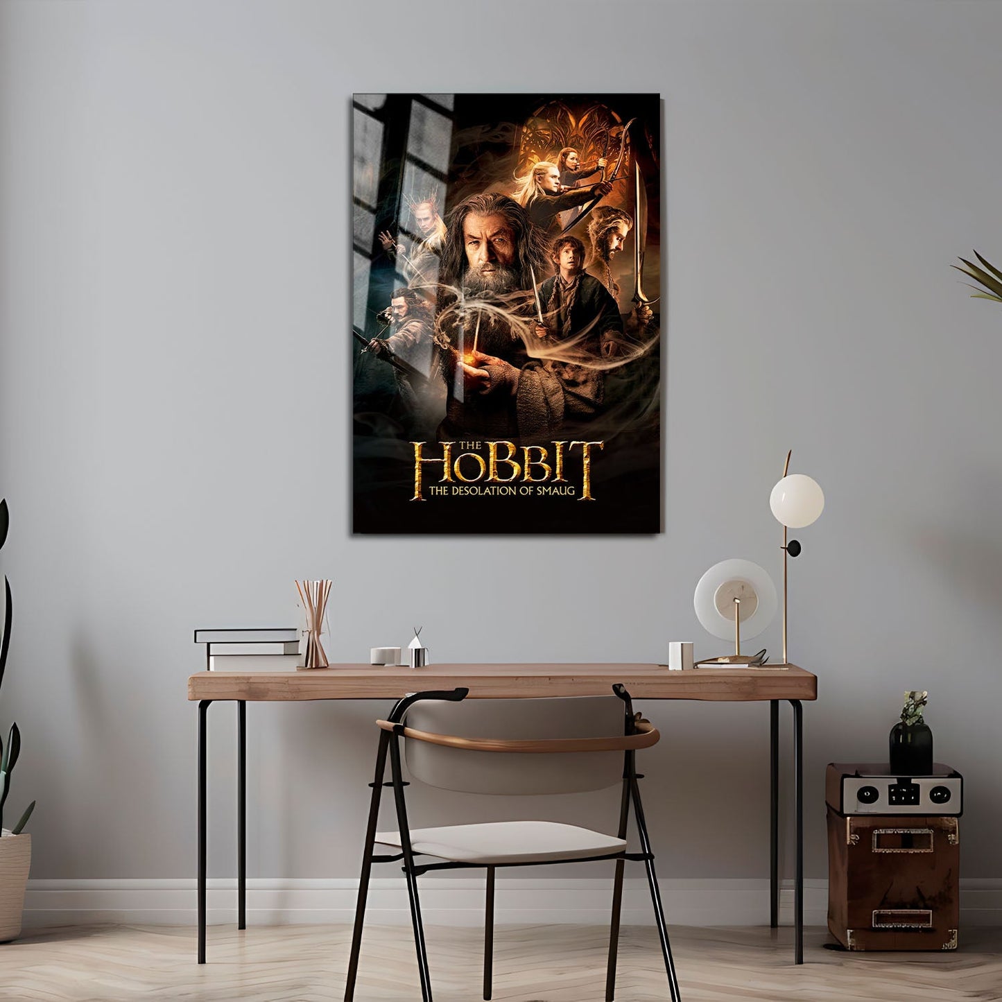 Flex Designs Metal Poster The Hobbit The Desolation of Smaug 24 x 36" Home Goods - Movie 2013 Movie Metal Poster