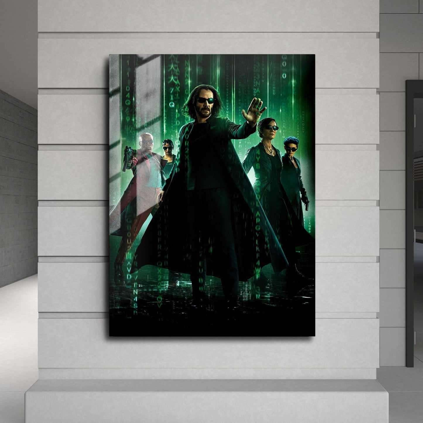 Flex Designs Metal Poster The Matrix Resurrections Key Art 24 x 36" Home Goods - Movie 2021 Movie Metal Poster