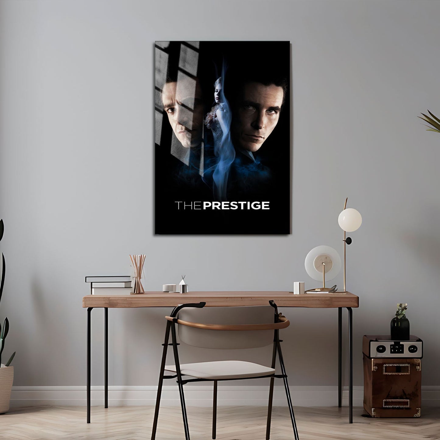 Flex Designs Metal Poster The Prestige 24 x 36" Home Goods - Movie 2006 Movie Metal Poster