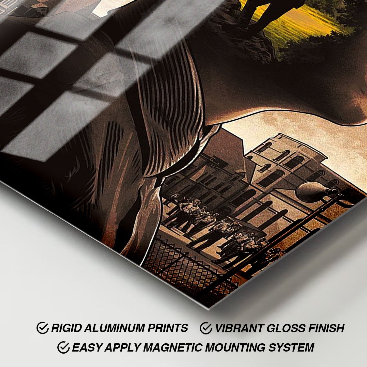 Flex Designs Metal Poster The Shawshank Redemption Key Art 11 x 17" Home Goods - Movie 1994 Movie Metal Poster