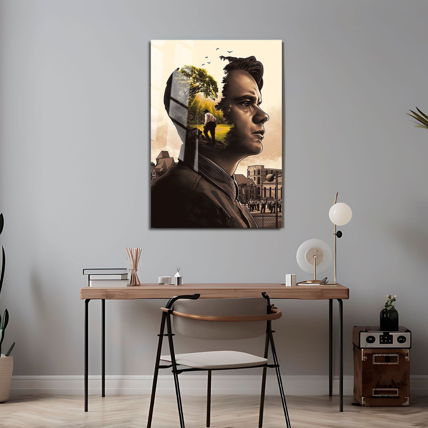 Flex Designs Metal Poster The Shawshank Redemption Key Art 24 x 36" Home Goods - Movie 1994 Movie Metal Poster