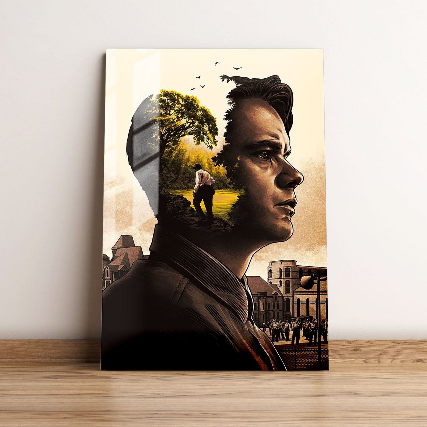 The Shawshank Redemption Key Art Movie Metal Poster