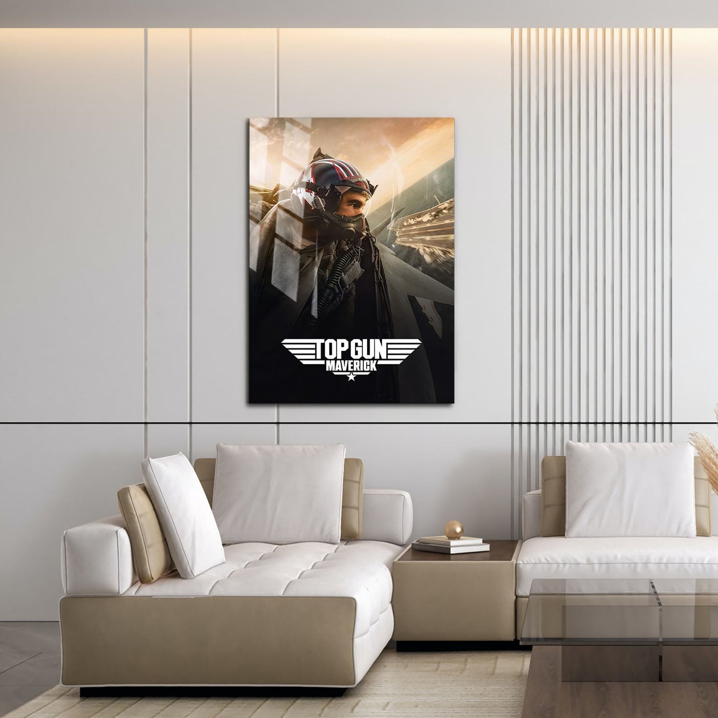 Flex Designs Metal Poster Top Gun Maverick Cinematic 16 x 24" Home Goods - Movie 2022 Movie Metal Poster