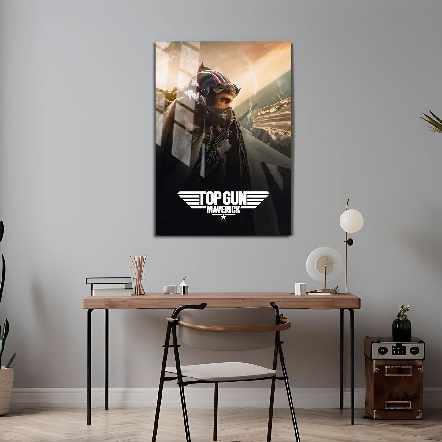 Flex Designs Metal Poster Top Gun Maverick Cinematic 24 x 36" Home Goods - Movie 2022 Movie Metal Poster