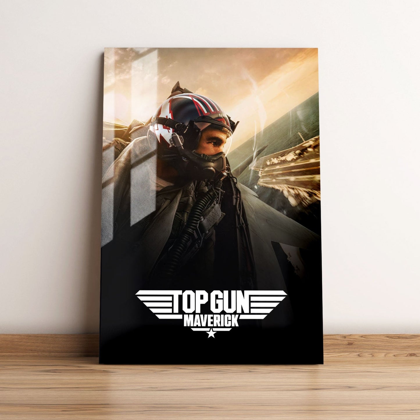 Top Gun Maverick Cinematic Movie Metal Poster