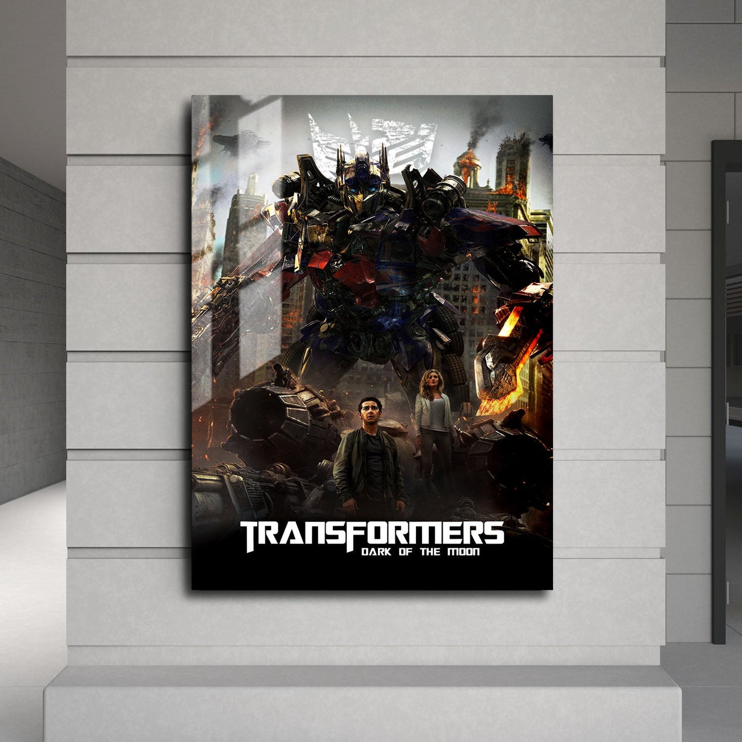 Flex Designs Metal Poster Transformers Dark of the Moon 24 x 36" Home Goods - Movie 2011 Movie Metal Poster