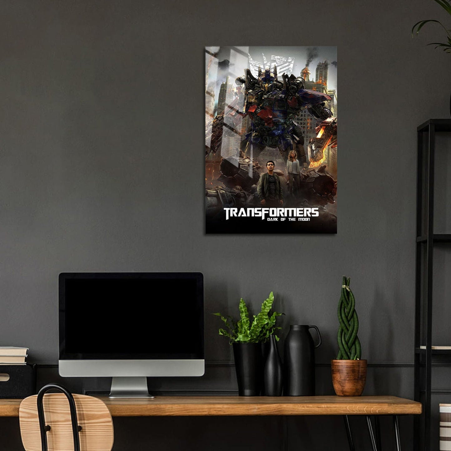 Flex Designs Metal Poster Transformers Dark of the Moon 5 x 7" Home Goods - Movie 2011 Movie Metal Poster