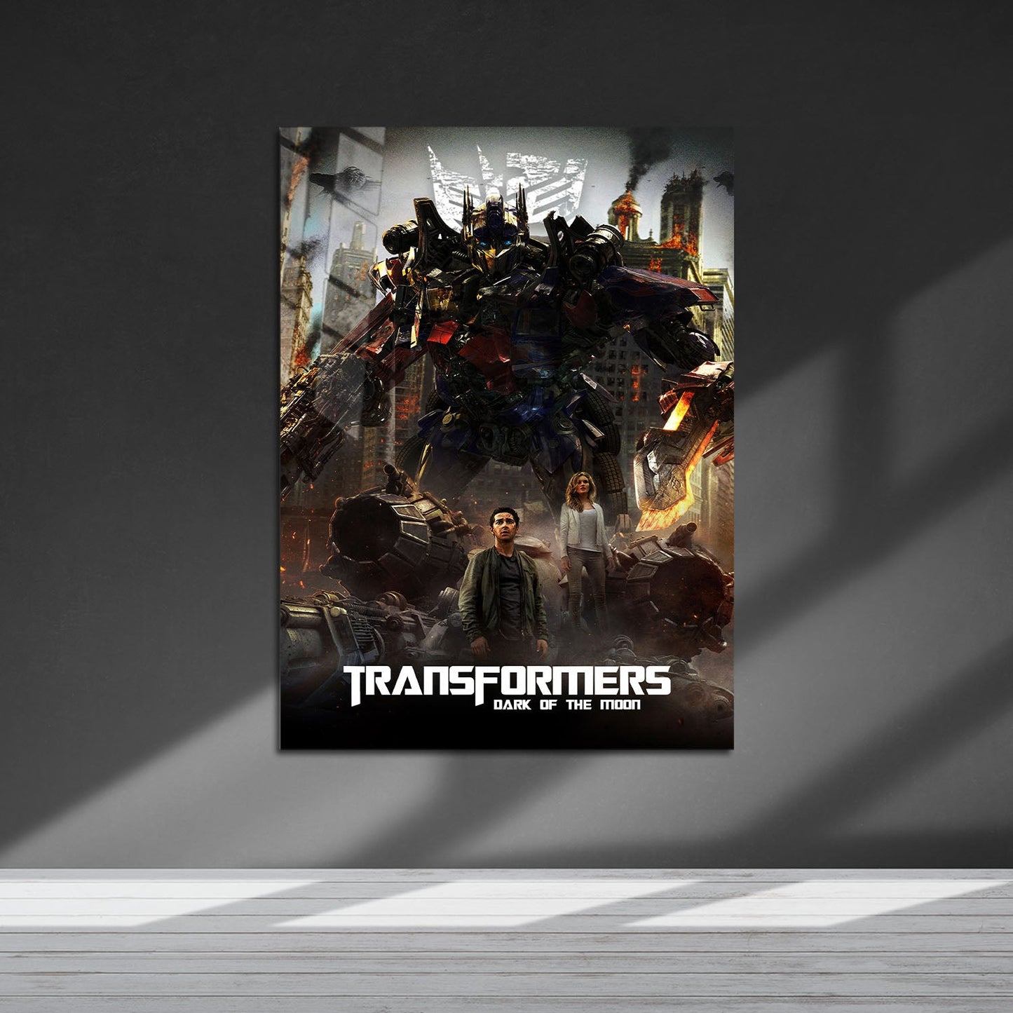 Flex Designs Metal Poster Transformers Dark of the Moon 5 x 7" Home Goods - Movie 2011 Movie Metal Poster