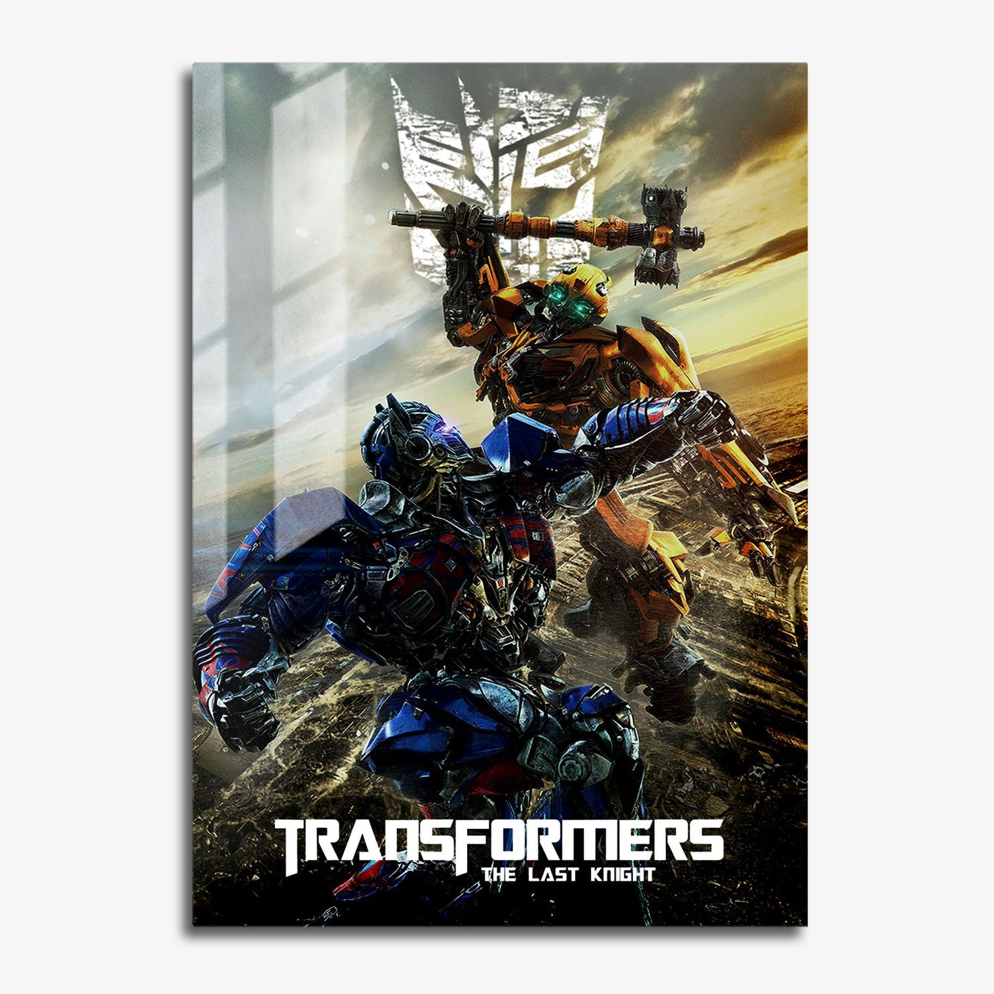Flex Designs Metal Poster Transformers The Last Knight 11 x 17" Home Goods - Movie 2017 Movie Metal Poster