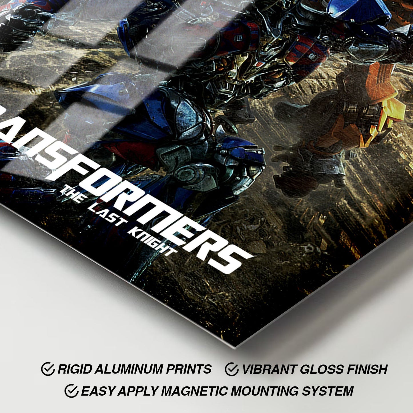 Flex Designs Metal Poster Transformers The Last Knight 11 x 17" Home Goods - Movie 2017 Movie Metal Poster