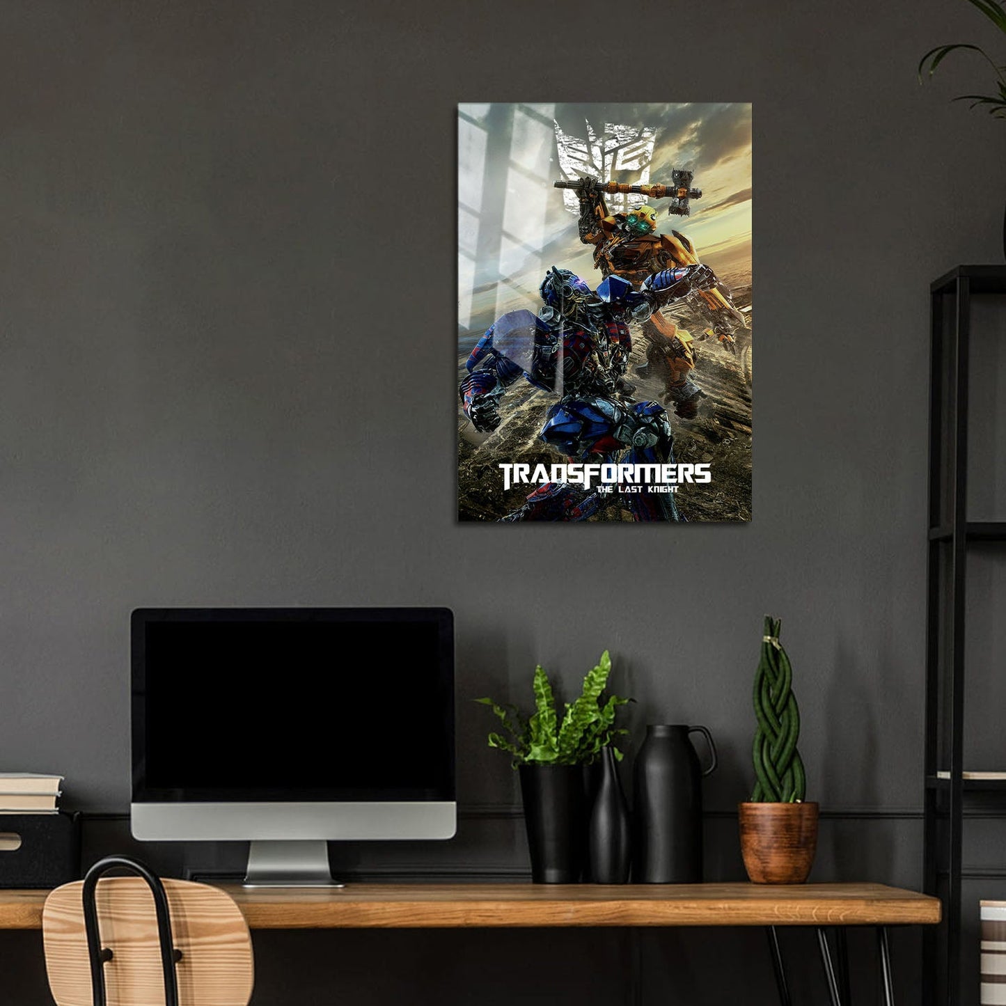 Flex Designs Metal Poster Transformers The Last Knight 5 x 7" Home Goods - Movie 2017 Movie Metal Poster