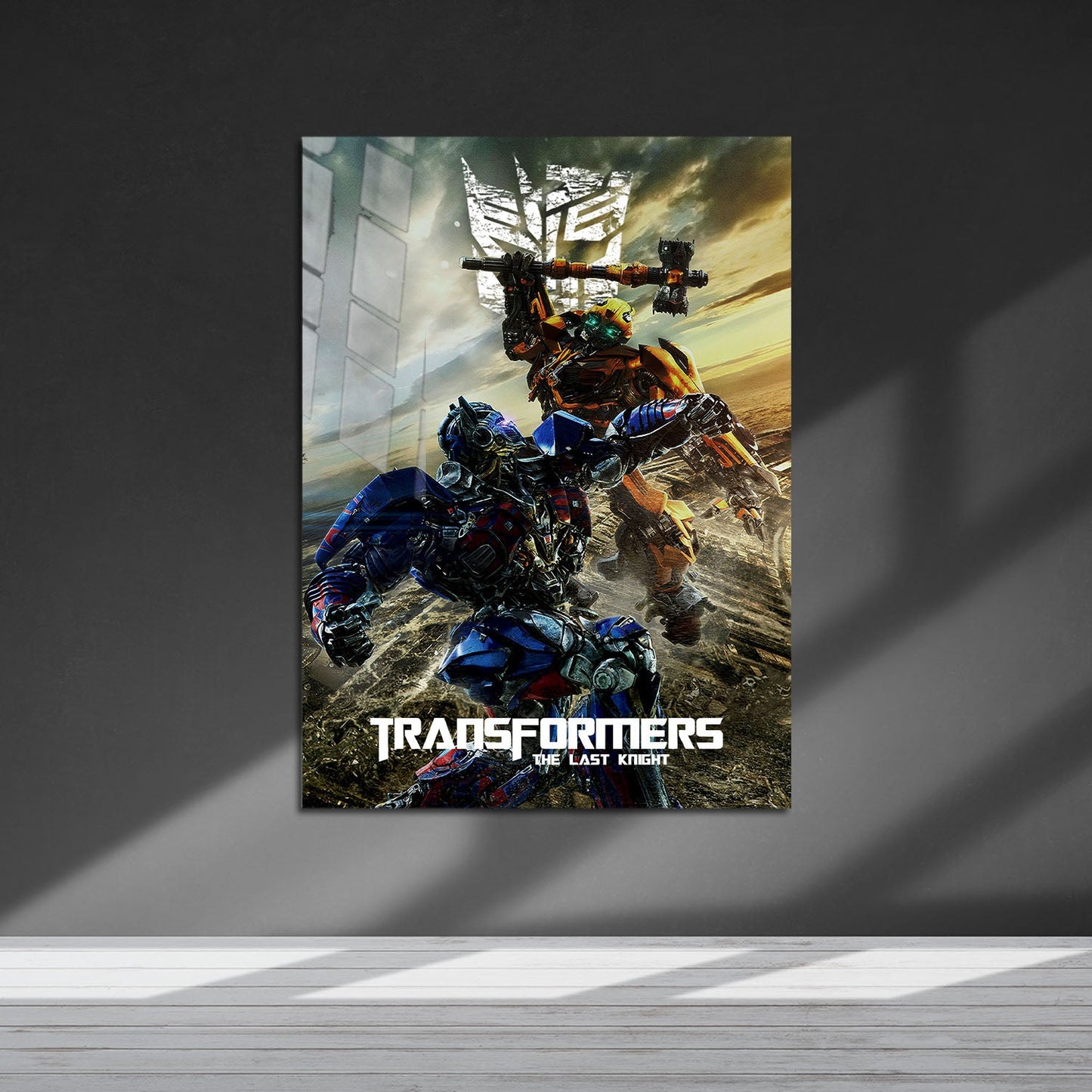 Flex Designs Metal Poster Transformers The Last Knight 5 x 7" Home Goods - Movie 2017 Movie Metal Poster