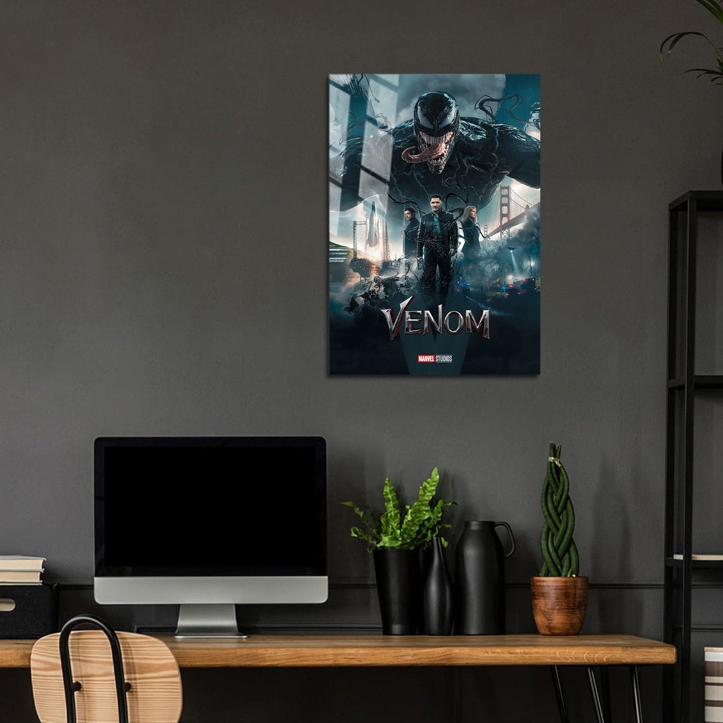 Flex Designs Metal Poster Venom 5 x 7" Home Goods - Movie 2018 Movie Metal Poster