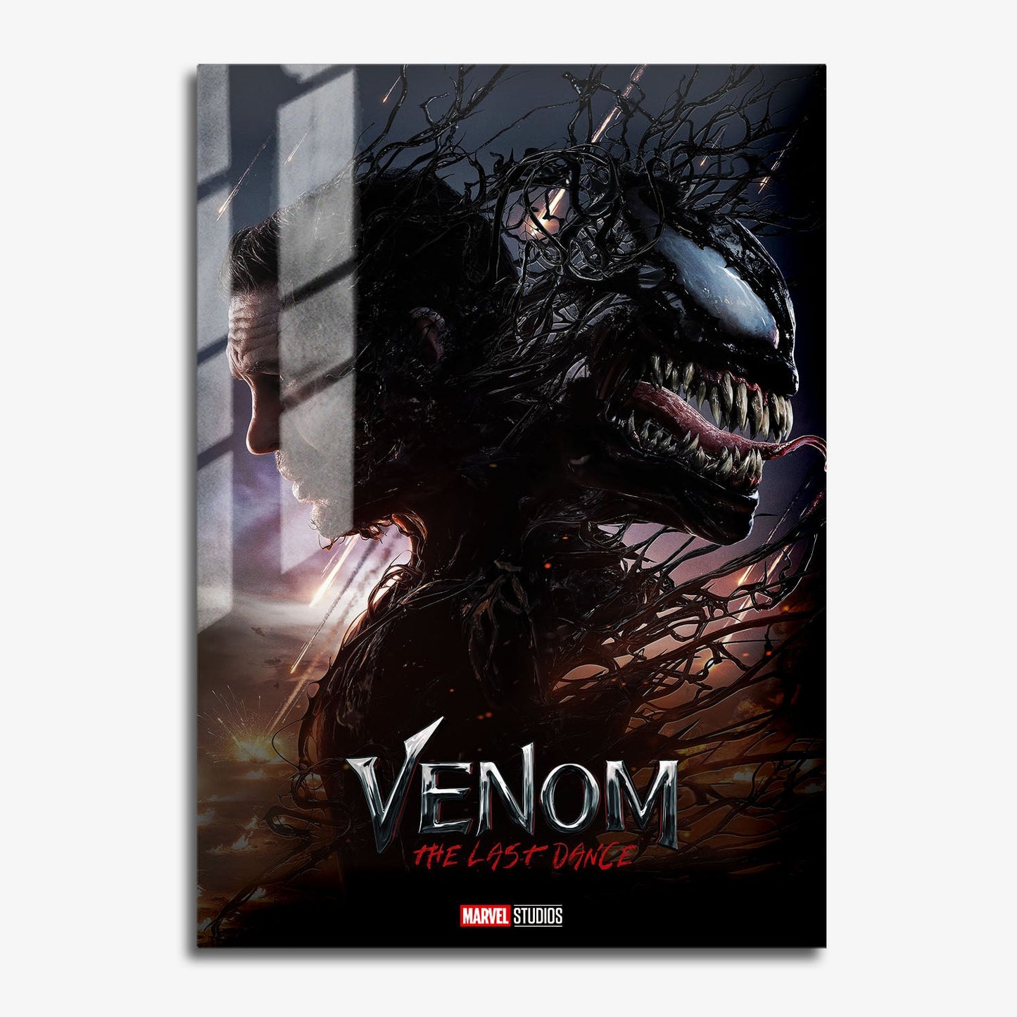 Flex Designs Metal Poster Venom The Last Dance 11 x 17" Home Goods - Movie 2024 Movie Metal Poster