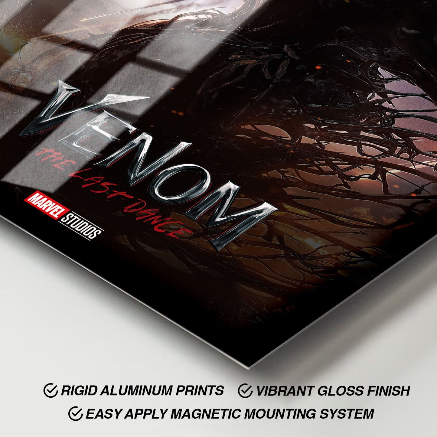 Flex Designs Metal Poster Venom The Last Dance 11 x 17" Home Goods - Movie 2024 Movie Metal Poster
