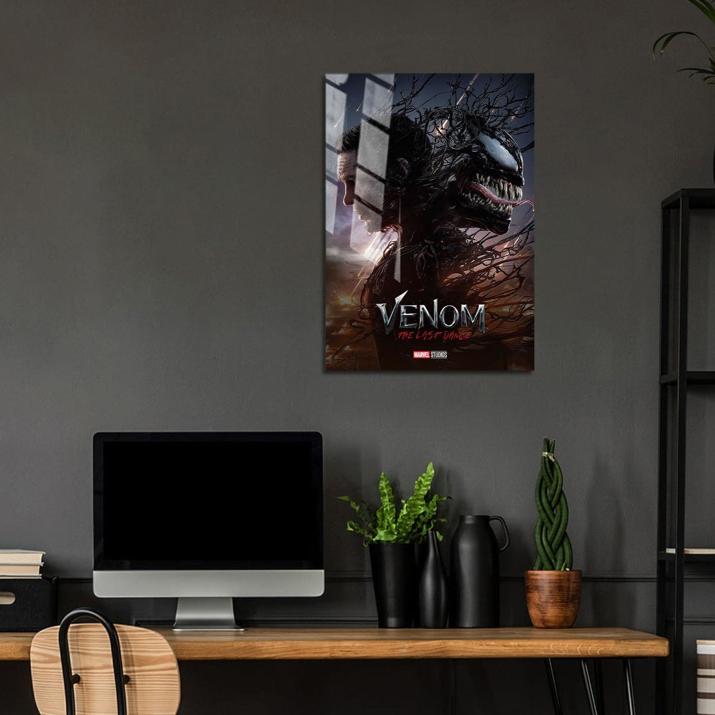 Flex Designs Metal Poster Venom The Last Dance 5 x 7" Home Goods - Movie 2024 Movie Metal Poster