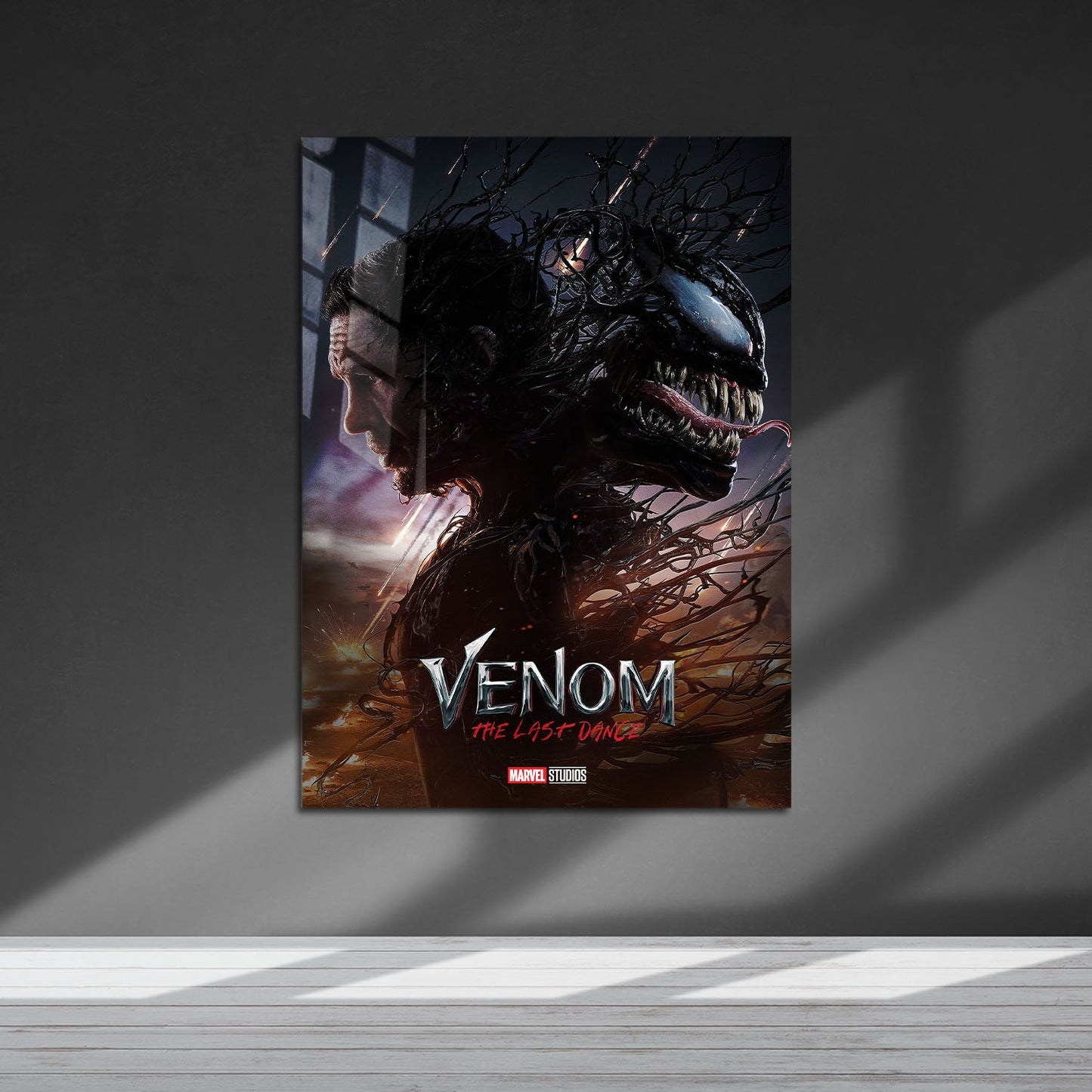 Flex Designs Metal Poster Venom The Last Dance 5 x 7" Home Goods - Movie 2024 Movie Metal Poster