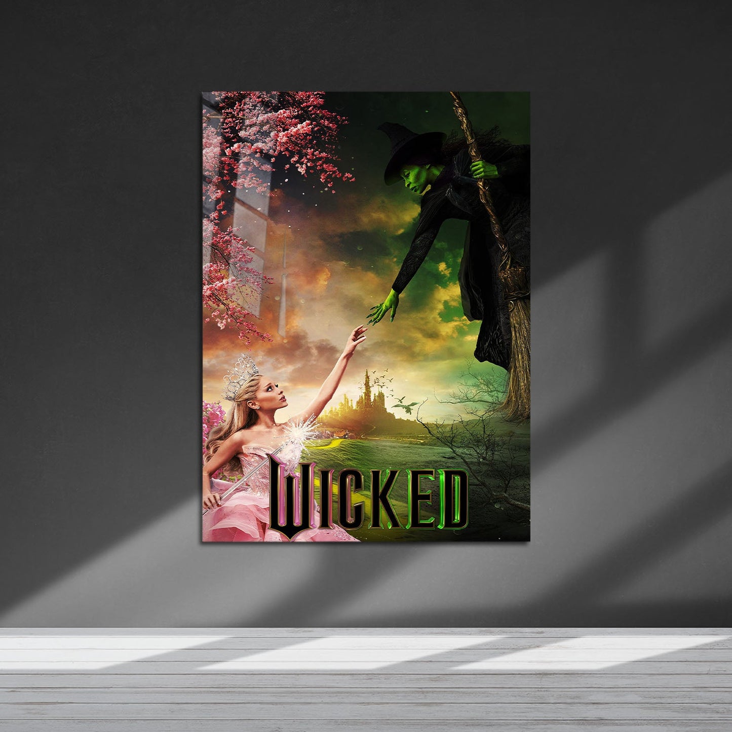 Flex Designs Metal Poster Wicked 5 x 7" Home Goods - Movie 2024 Movie Metal Poster