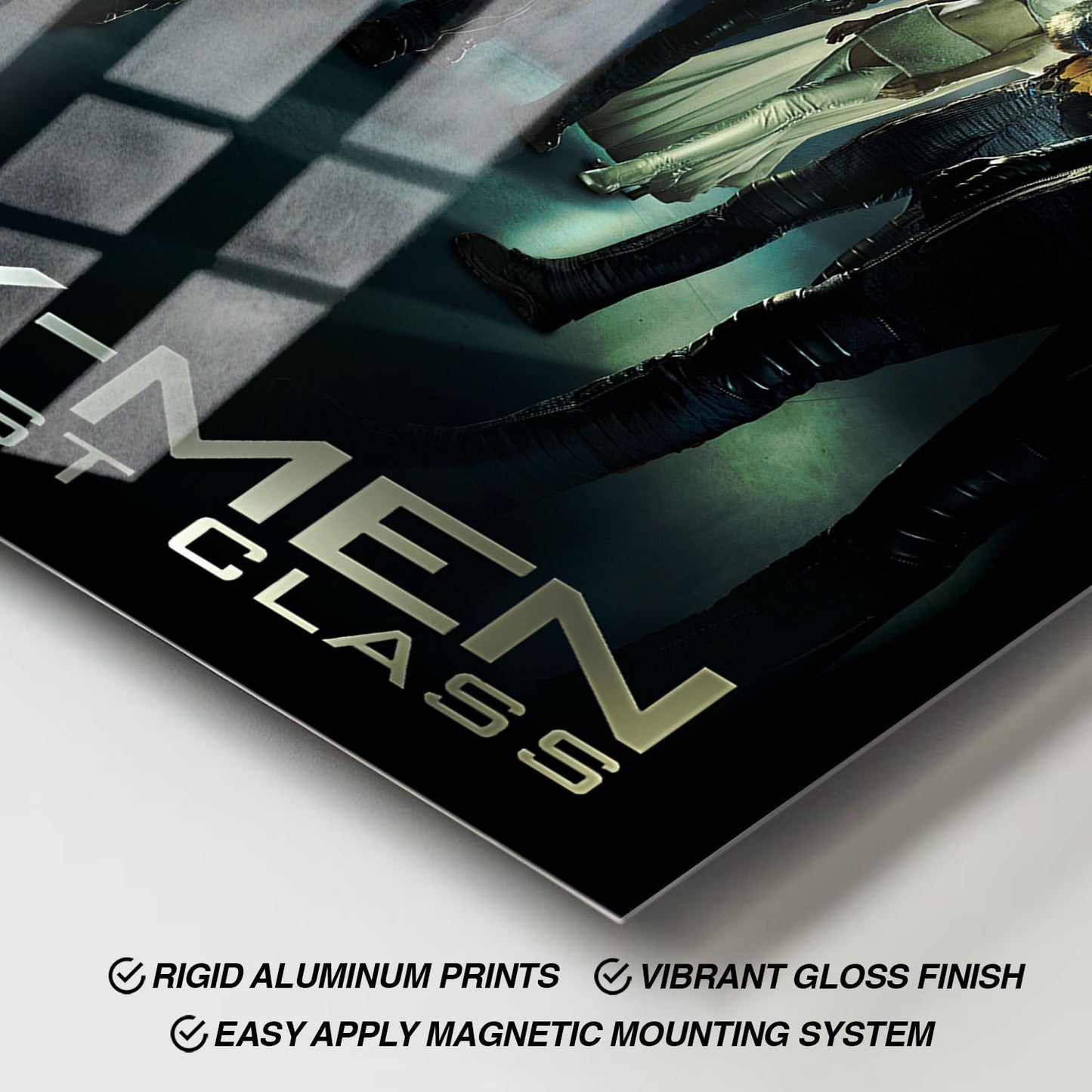 Flex Designs Metal Poster X-Men First Class 11 x 17" Home Goods - Movie 2011 Movie Metal Poster