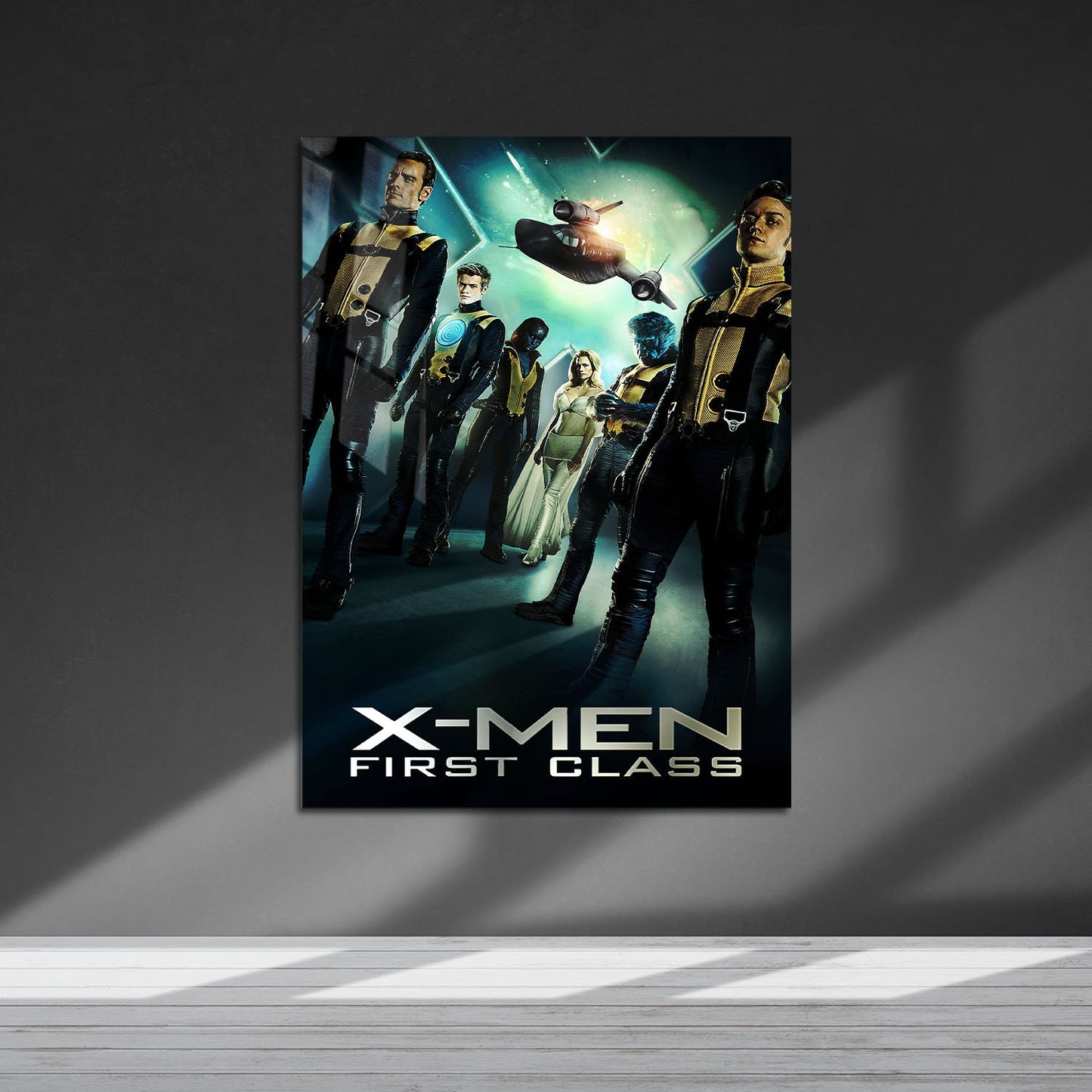 Flex Designs Metal Poster X-Men First Class 5 x 7" Home Goods - Movie 2011 Movie Metal Poster