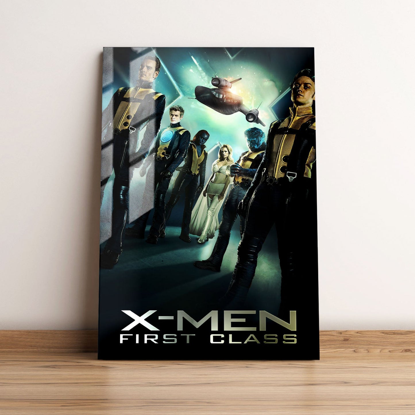 X-Men First Class Movie Metal Poster