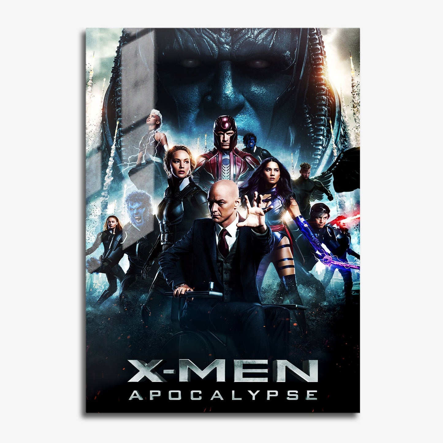 Flex Designs Metal Poster X-Men Apocalypse 11 x 17" Home Goods - Movie 2016 Movie Metal Poster
