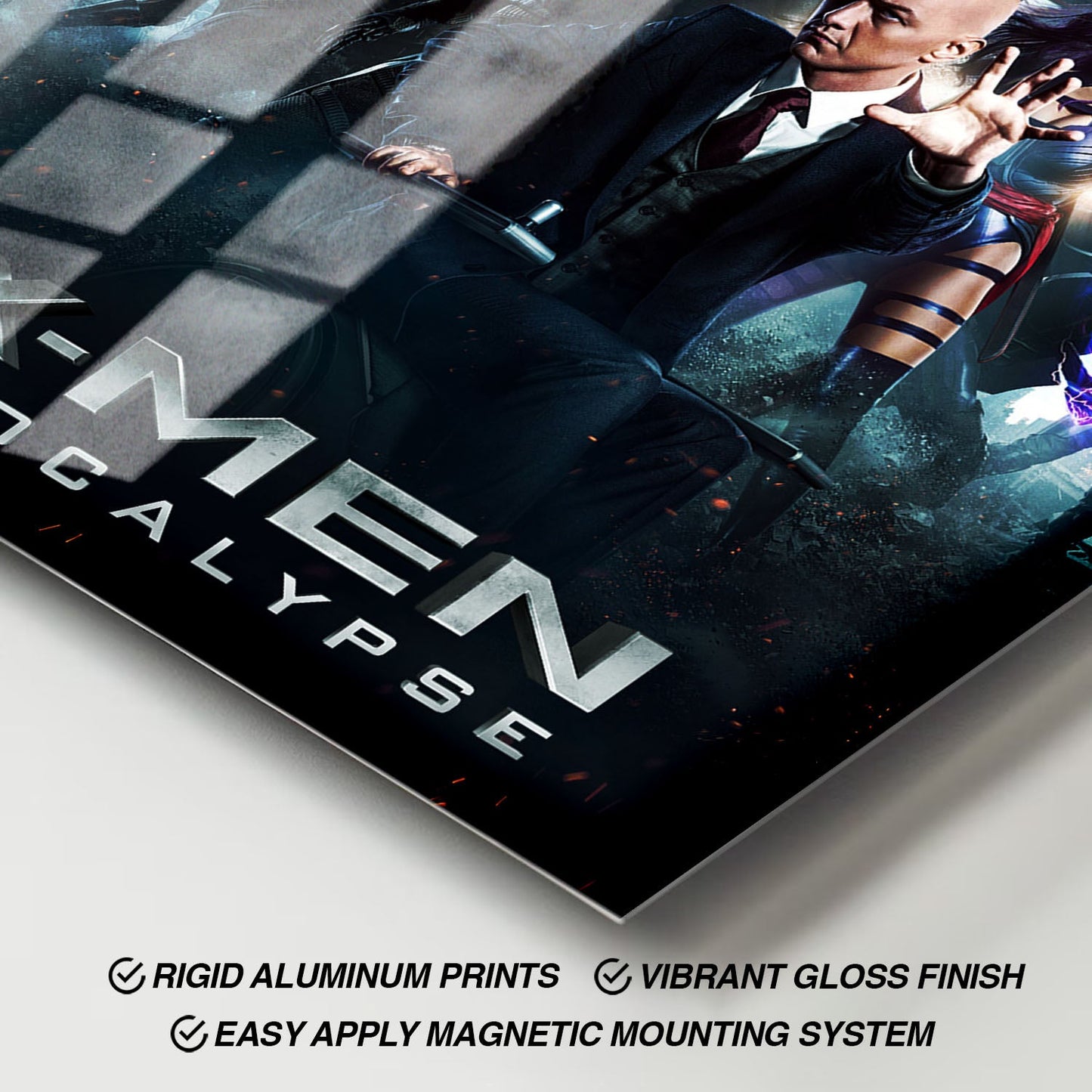 Flex Designs Metal Poster X-Men Apocalypse 11 x 17" Home Goods - Movie 2016 Movie Metal Poster