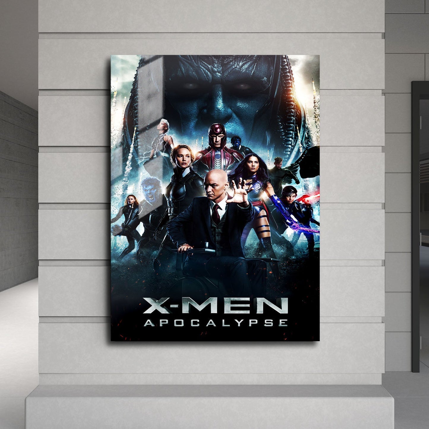 Flex Designs Metal Poster X-Men Apocalypse 24 x 36" Home Goods - Movie 2016 Movie Metal Poster