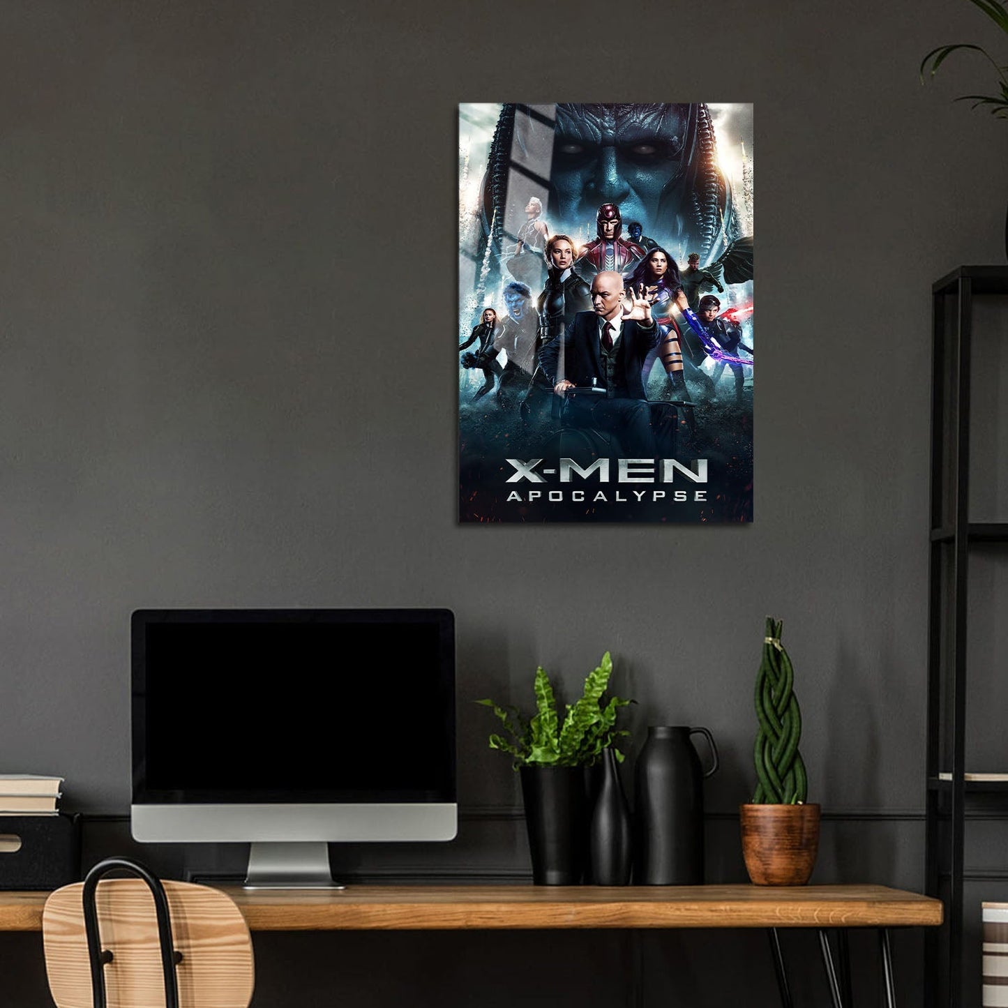 Flex Designs Metal Poster X-Men Apocalypse 5 x 7" Home Goods - Movie 2016 Movie Metal Poster