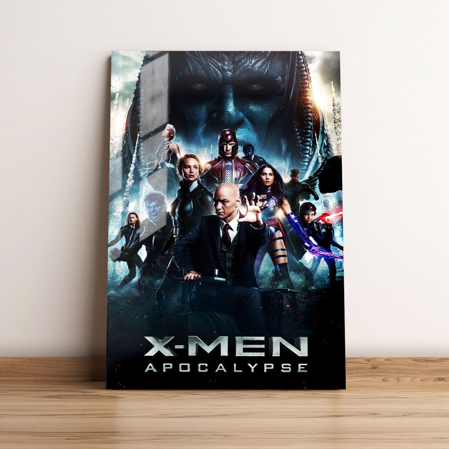 X-Men Apocalypse Movie Metal Poster