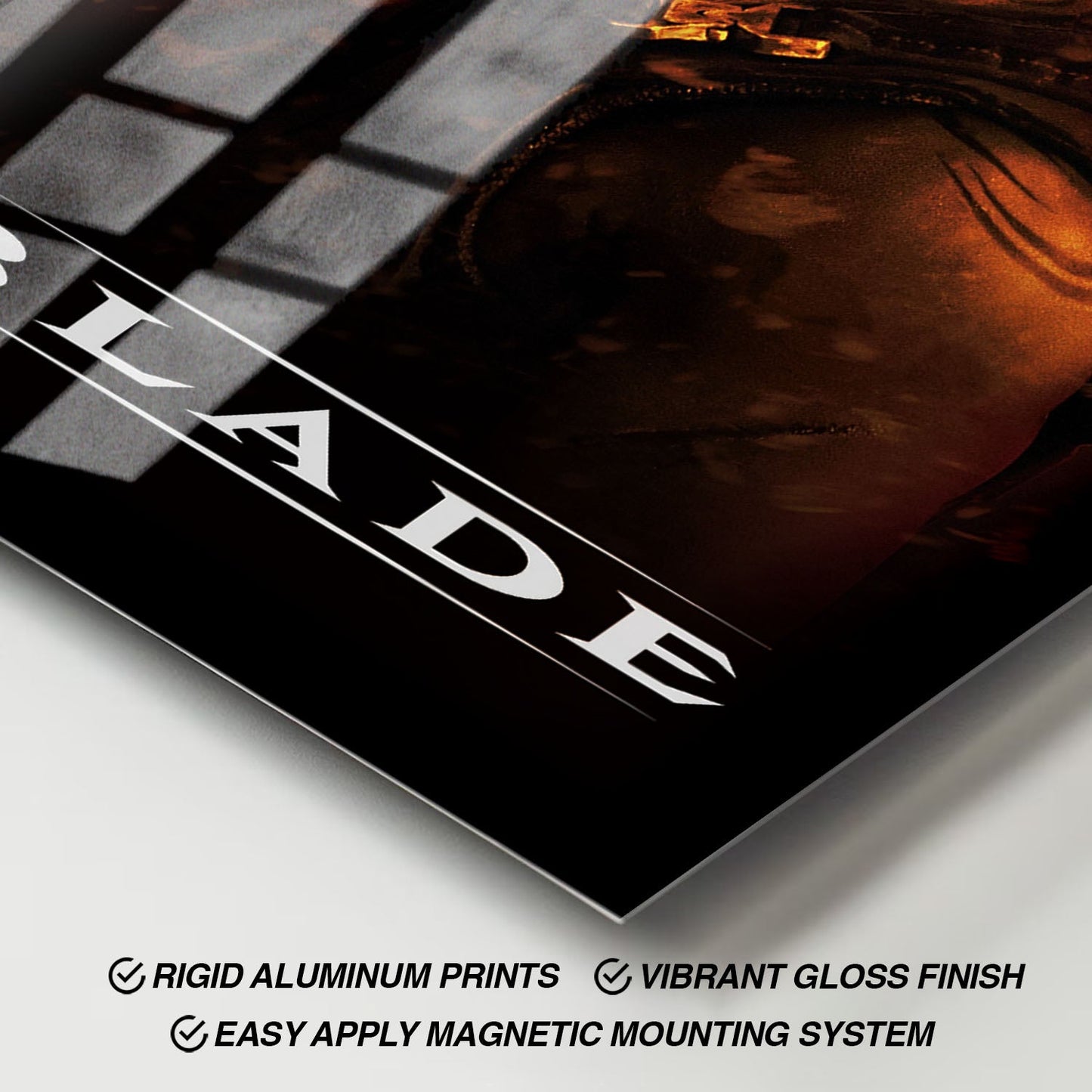 Flex Designs Metal Poster Blade 11 x 17" Home Goods - Movie 1998 Movie Metal Poster