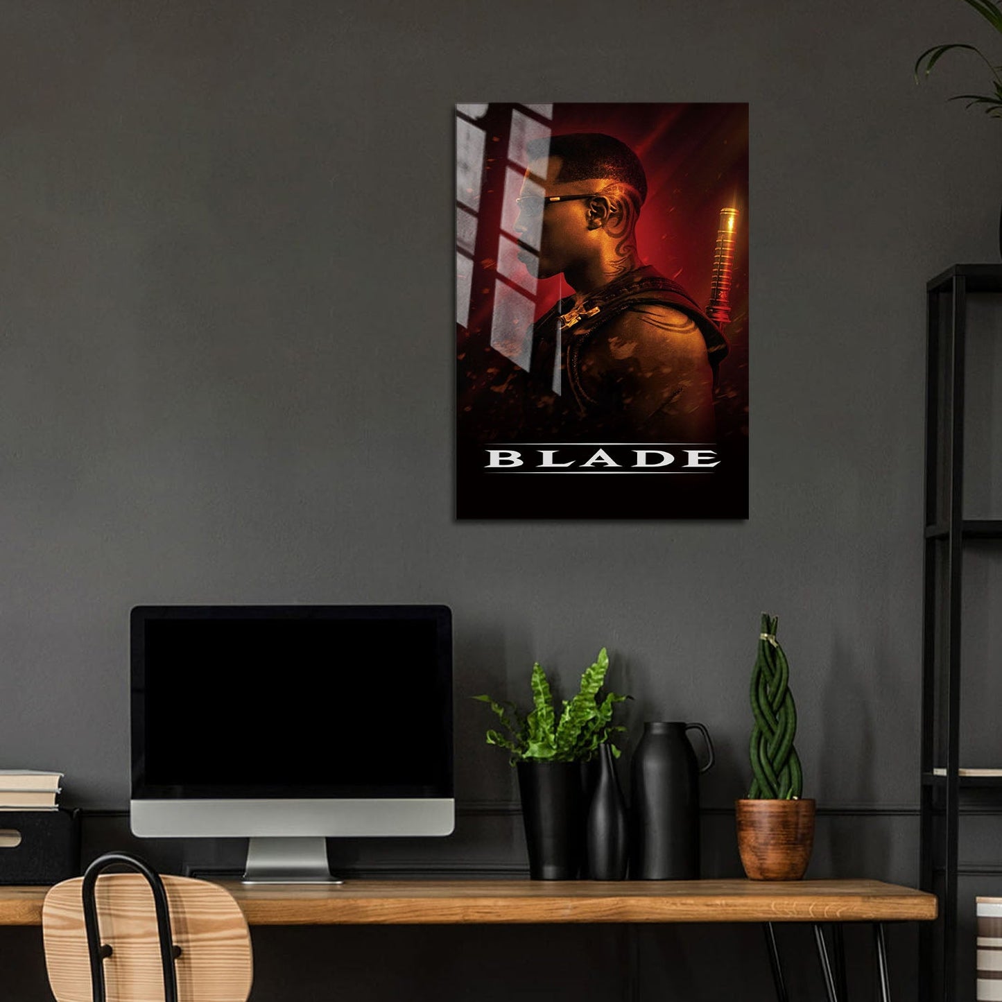 Flex Designs Metal Poster Blade 5 x 7" Home Goods - Movie 1998 Movie Metal Poster