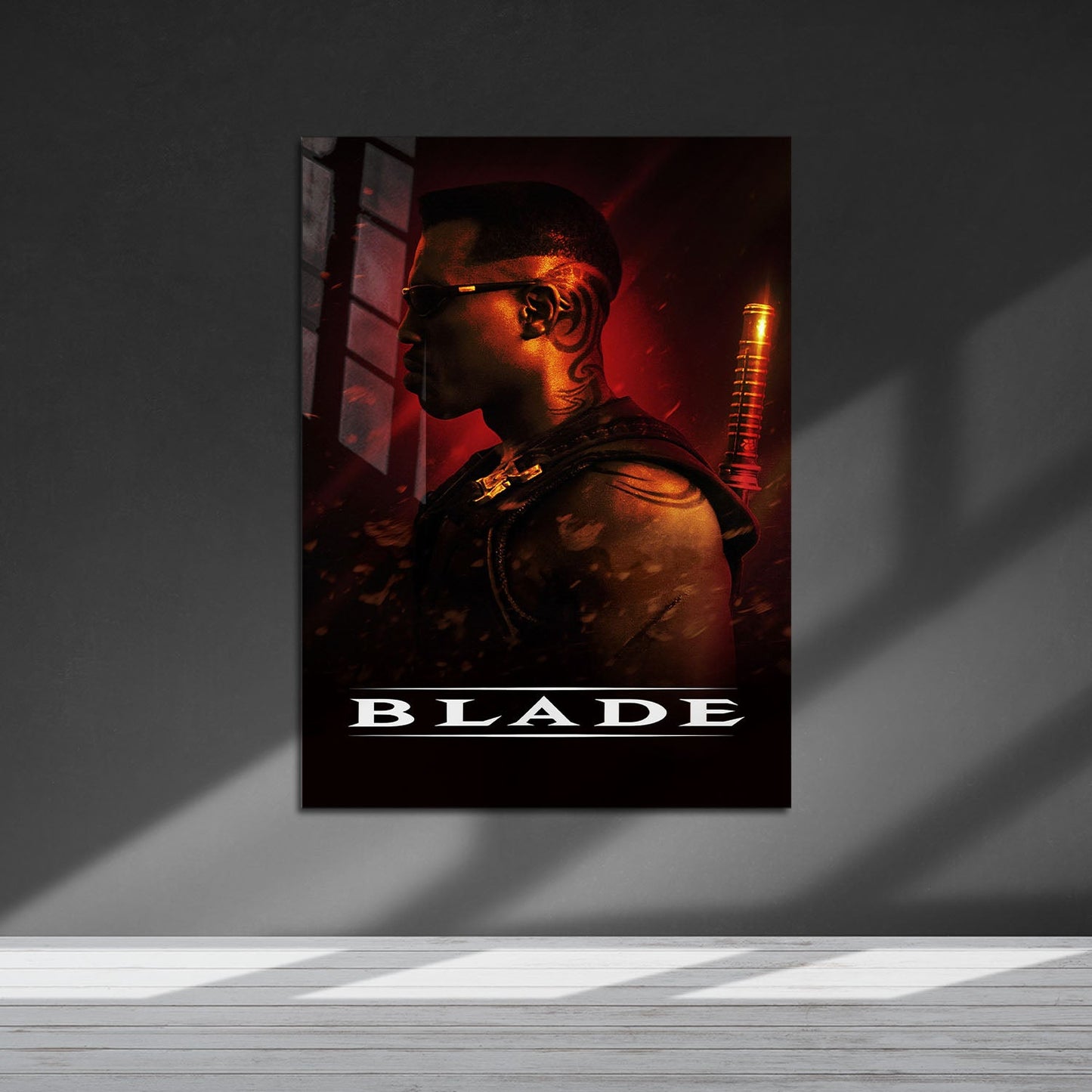 Flex Designs Metal Poster Blade 5 x 7" Home Goods - Movie 1998 Movie Metal Poster