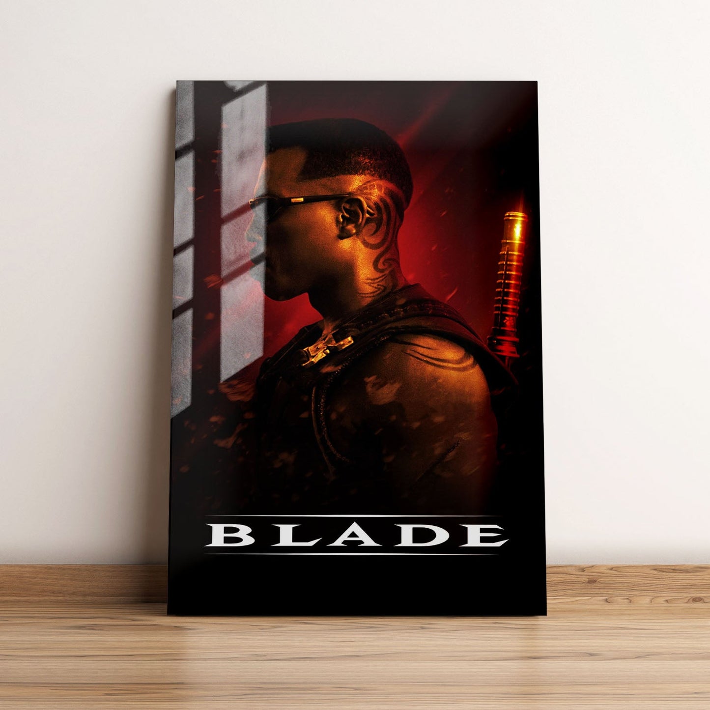 Blade Movie Metal Poster