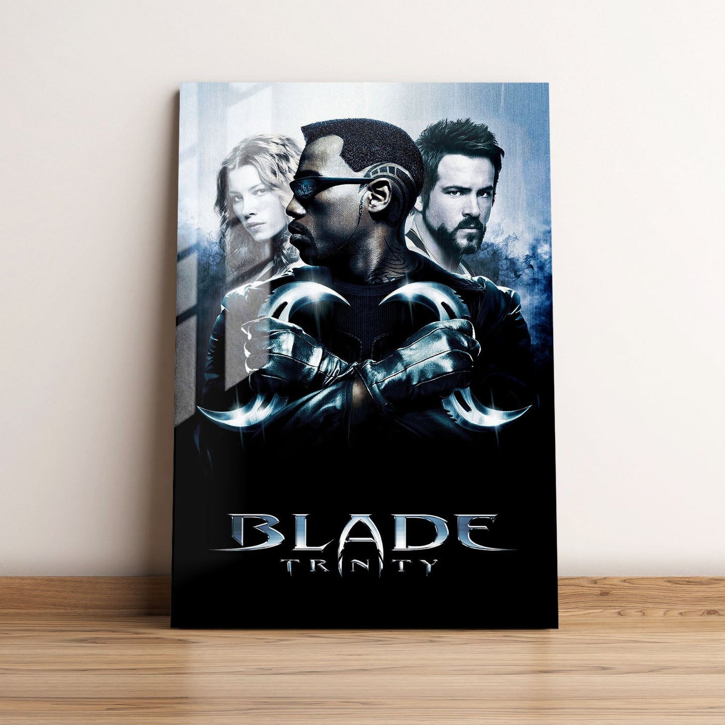 Blade Trinity Movie Metal Poster