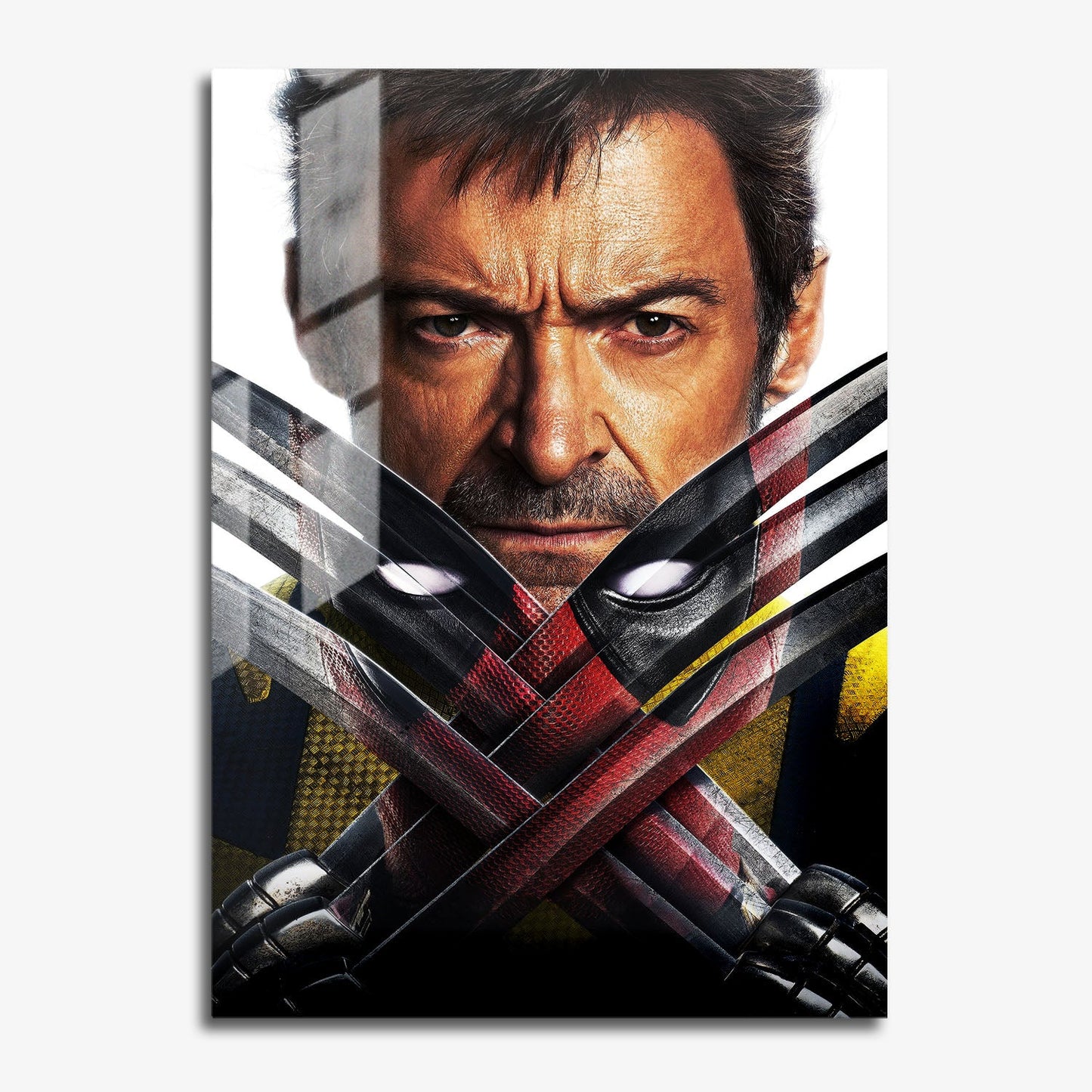 Flex Designs Metal Poster Deadpool & Wolverine Key Art 11 x 17" Home Goods - Movie 2024 Movie Metal Poster