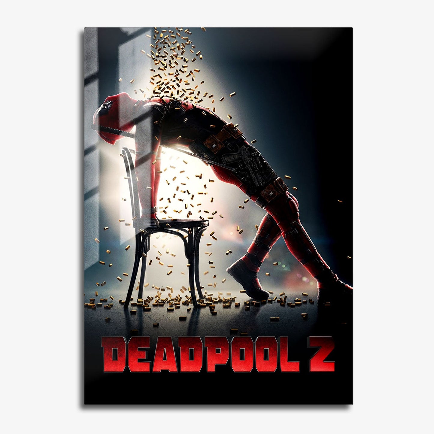 Flex Designs Metal Poster Deadpool 2 11 x 17" Home Goods - Movie 2018 Movie Metal Poster
