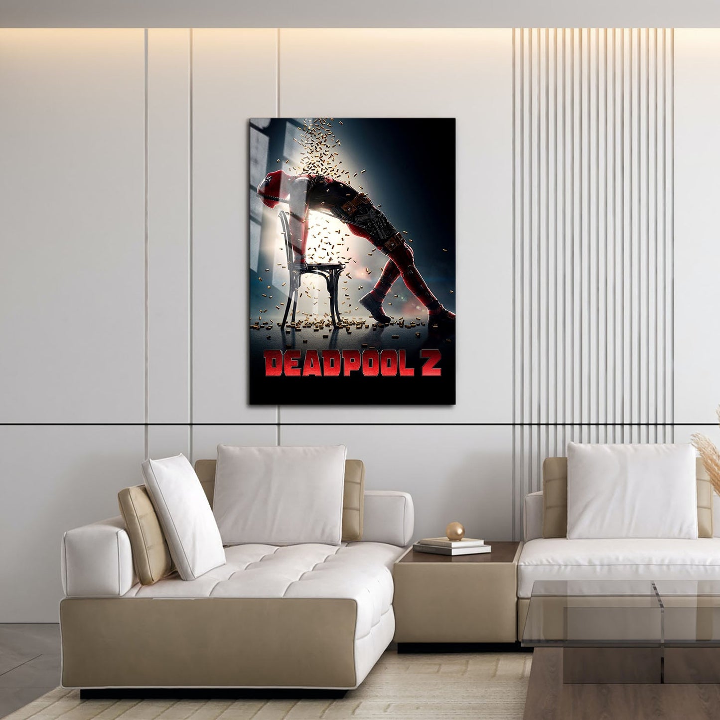 Flex Designs Metal Poster Deadpool 2 16 x 24" Home Goods - Movie 2018 Movie Metal Poster