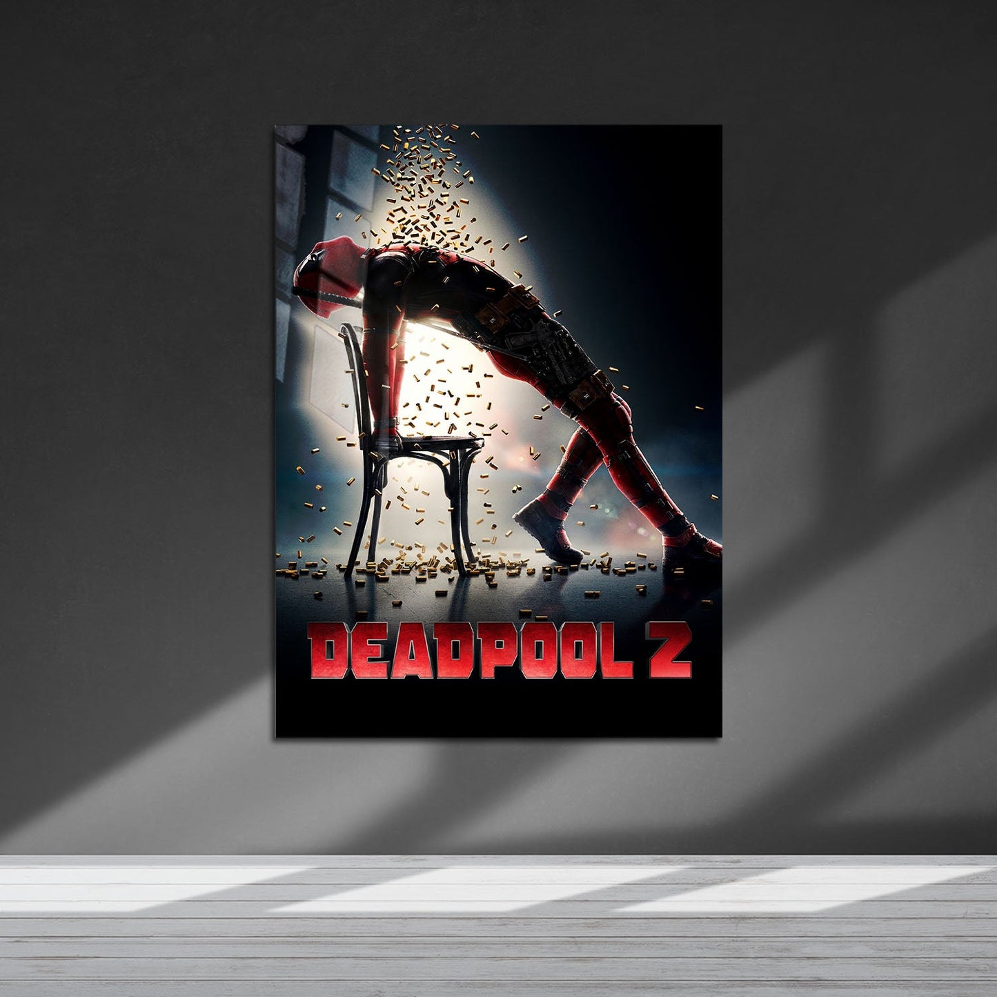 Flex Designs Metal Poster Deadpool 2 5 x 7" Home Goods - Movie 2018 Movie Metal Poster