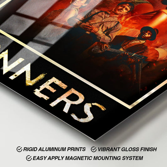 Flex Designs Metal Poster Sinners Theatrical 11 x 17" Home Goods - Movie 2025 Movie Metal Poster