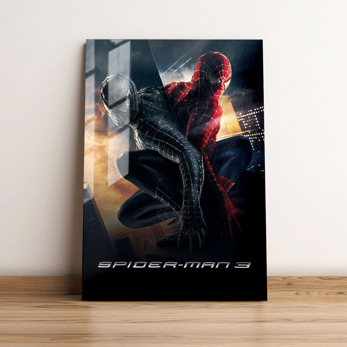 Spider-Man 3 Cinematic Movie Metal Poster