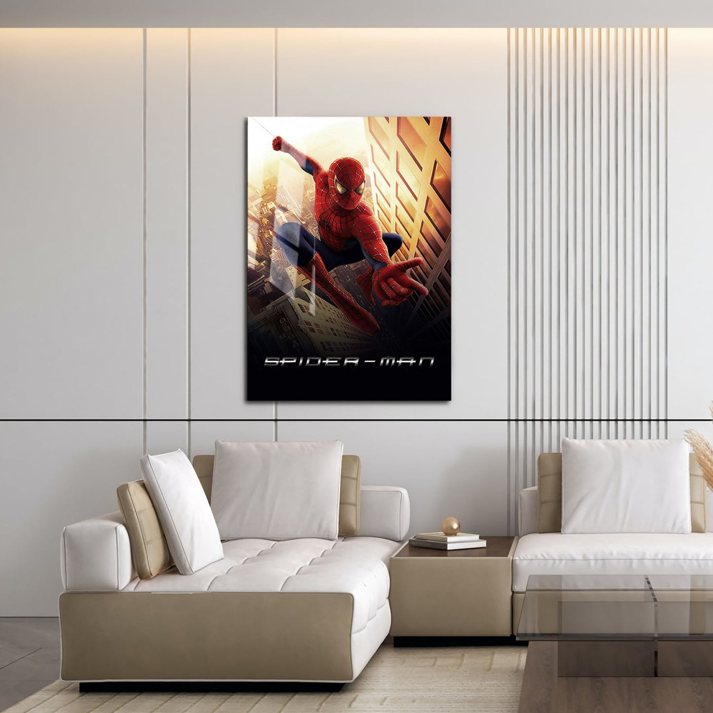 Flex Designs Metal Poster Spider-Man Cinematic 16 x 24" Home Goods - Movie 2002 Movie Metal Poster
